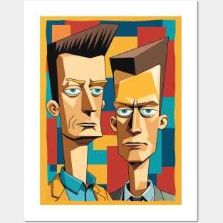 Two Cool Guys Posters and Art